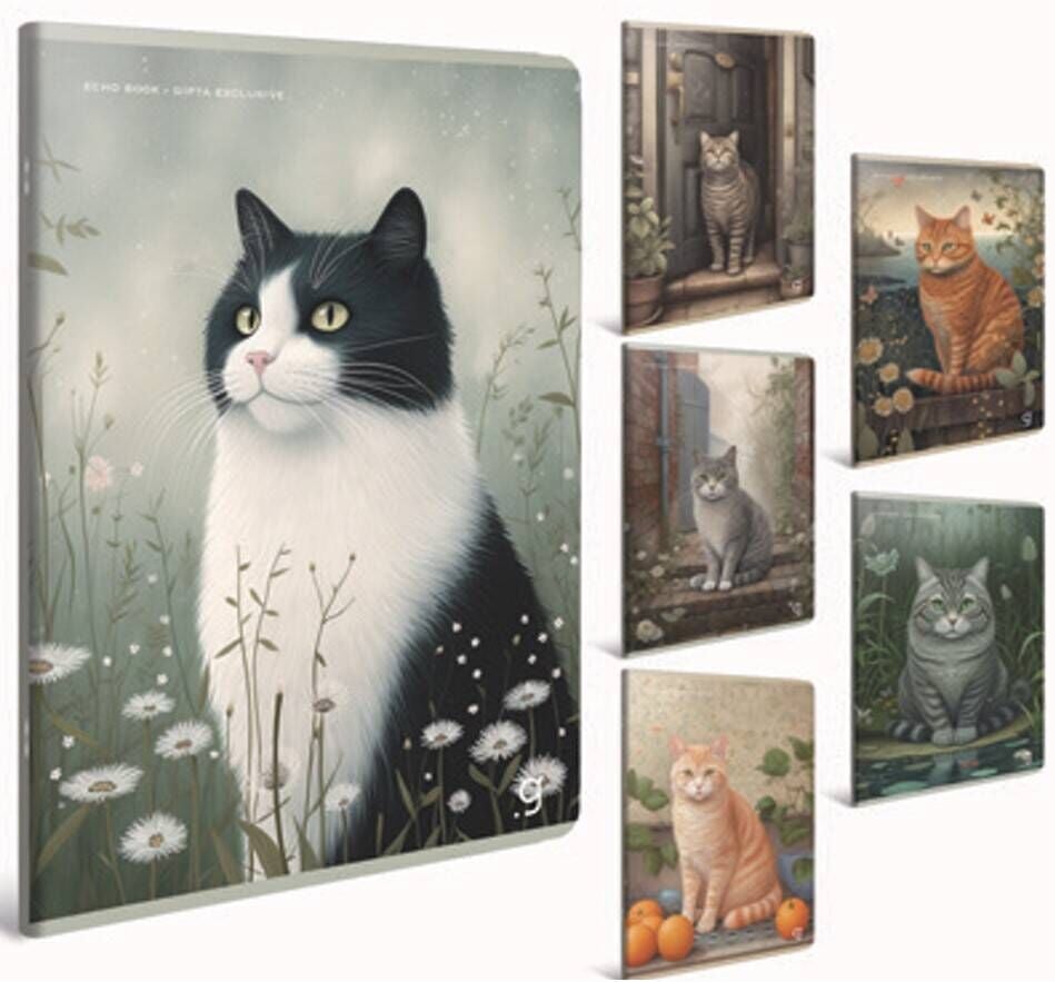 Gıpta Echo Book Tel.Dikiş Karton Kapak Defter 13x18 60 Yaprak  Çizgili