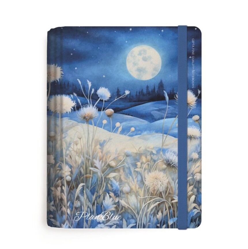 Gıpta Plan Blue Spiralli Sert Kapak Defter 13x21 120 Yaprak Ç+K