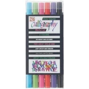 Zig Kaligrafi Kalemi Tc-3100/ 6V 6 Lı