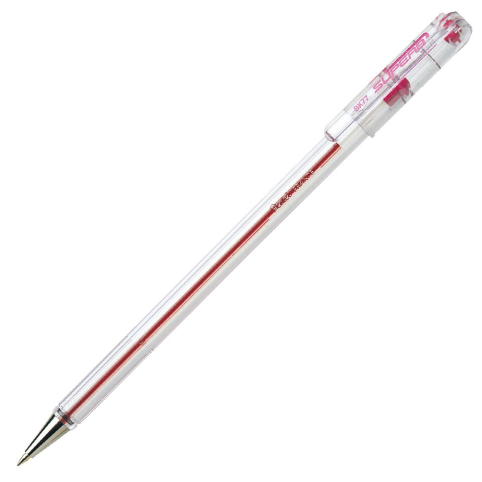 Pentel 0.7 Mm Yağ Bazlı Roller Kalem Kırmızı