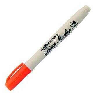 Artline Supreme Brush Marker Esnek Fırça Uçlu Kalem Turuncu