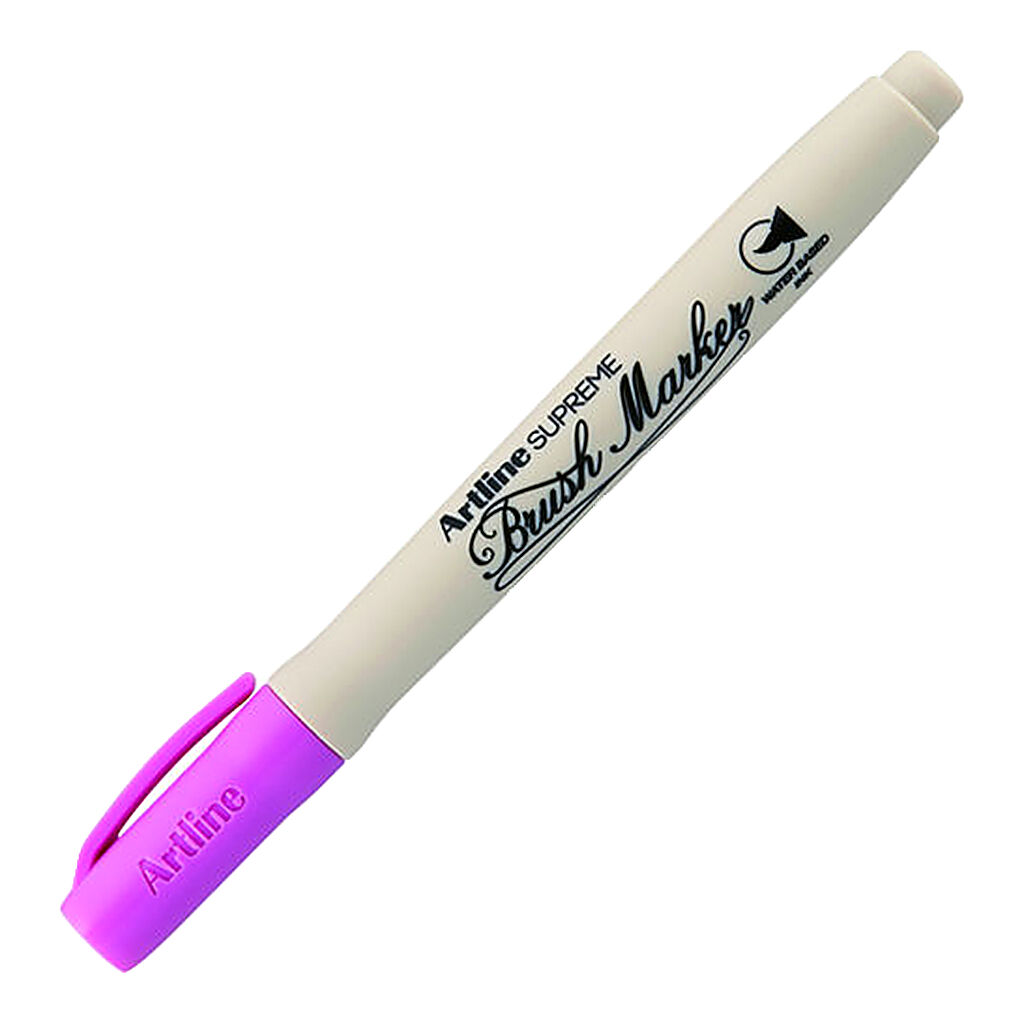 Artline Supreme Brush Marker Esnek Fırça Uçlu Kalem Pembe
