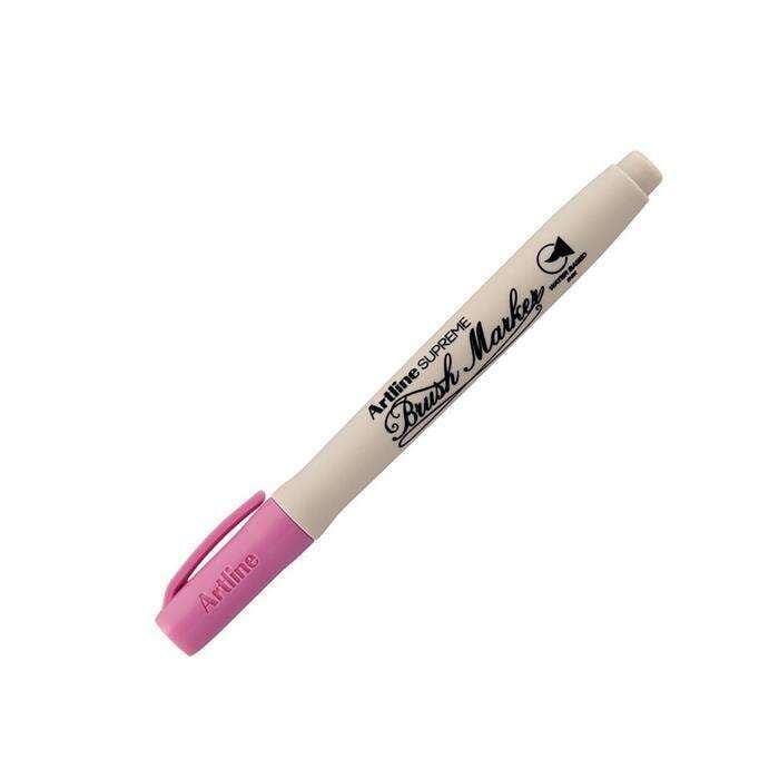 Artline Supreme Brush Marker Esnek Fırça Uçlu Kalem Pembe