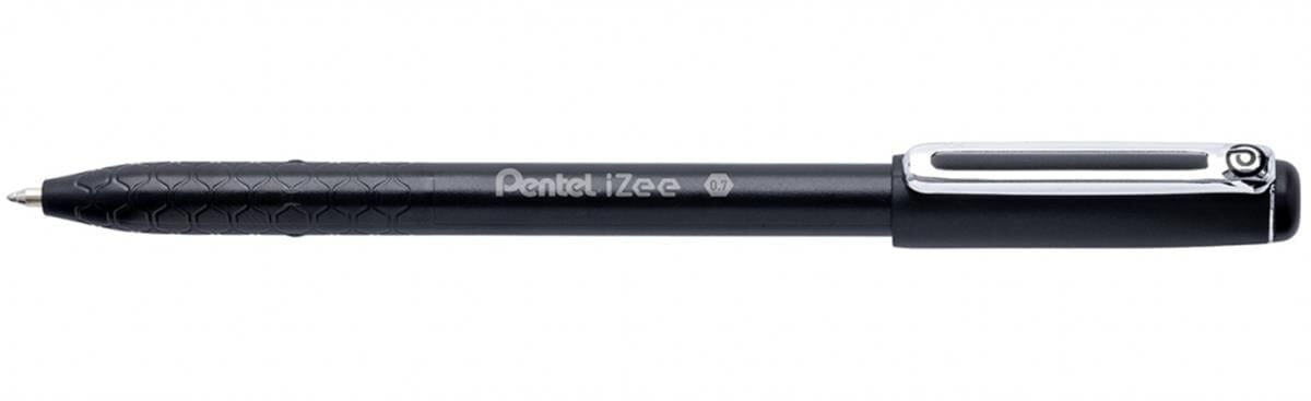 Pentel 0.7 Mm Yağ Bazlı Kapaklı  Roller Kalem İzee Siyah