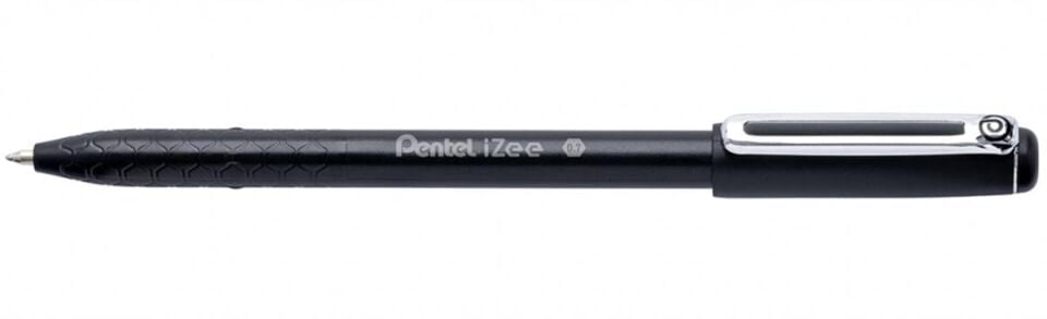 Pentel 0.7 Mm Yağ Bazlı Kapaklı  Roller Kalem İzee Siyah