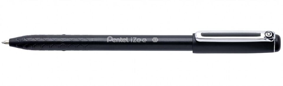 Pentel 0.7 Mm Yağ Bazlı Kapaklı  Roller Kalem İzee Siyah