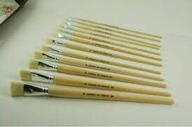 Cadence Yağlı Boya Kıl Fırça Yassı Uç Ca-258 No:10