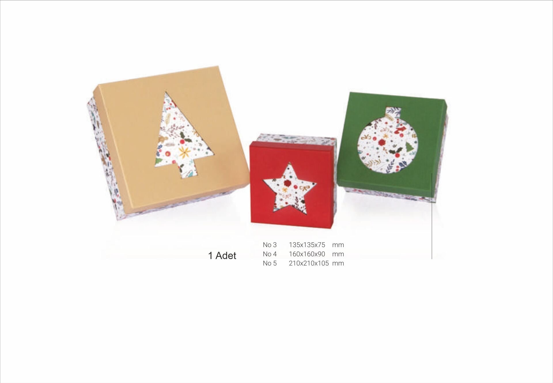 Gıpta İrene Kare Kutu No 01