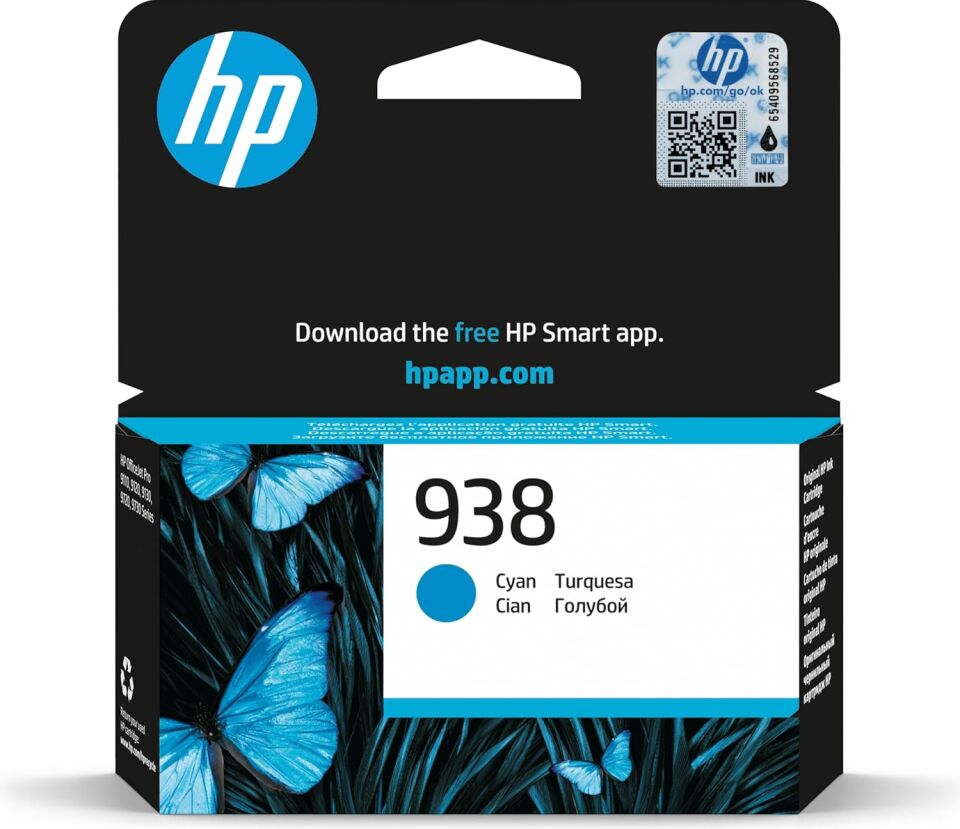 Hp 938 Mavi Kartuş
