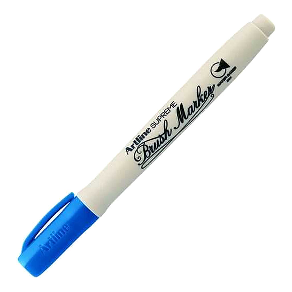 Artline Supreme Brush Marker Esnek Fırça Uçlu Kalem Royal Mavi