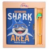 Taros Unick Color Shark Area Kalemli Kilitli Hatıra Defteri