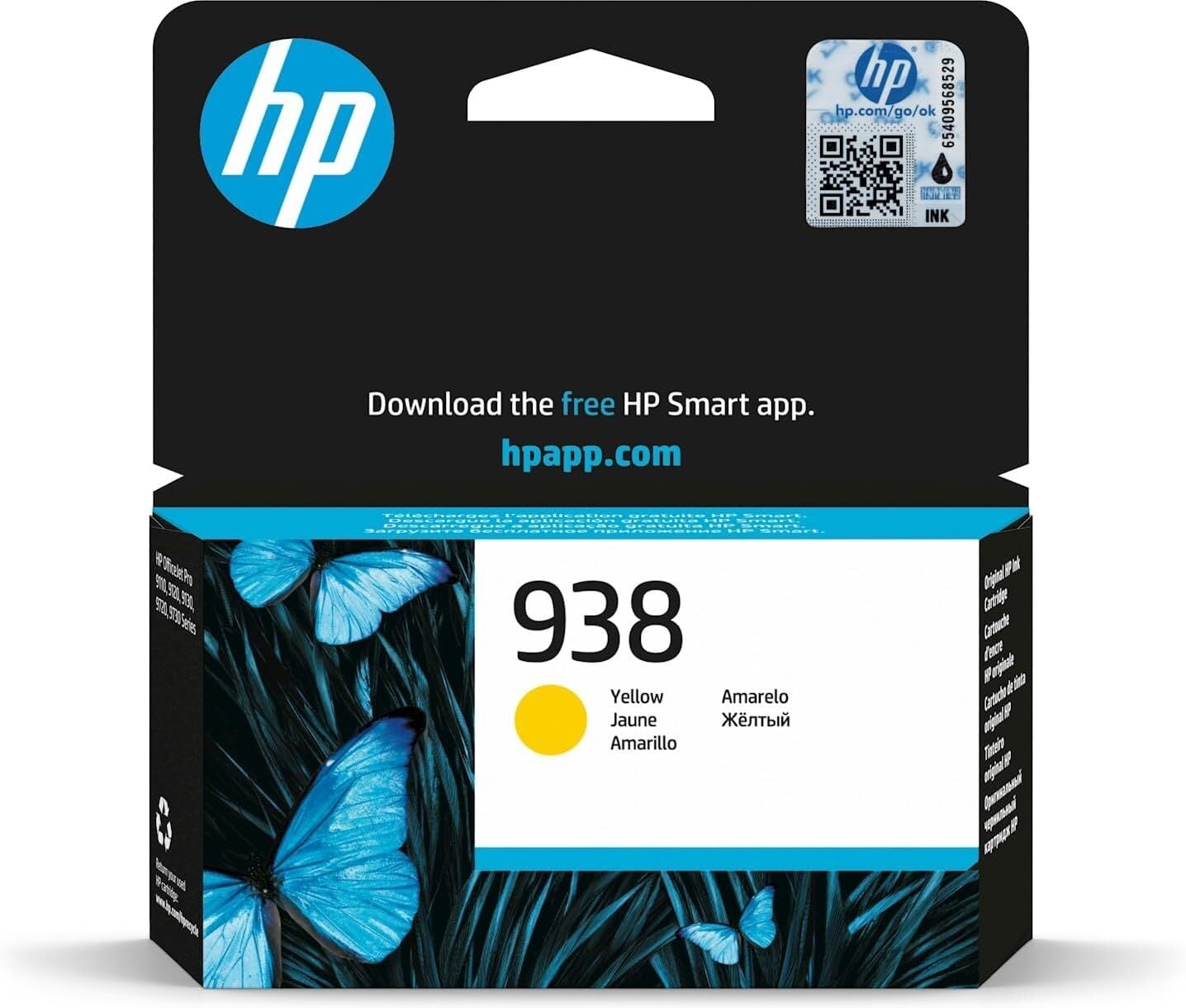 Hp 938 Sarı Kartuş