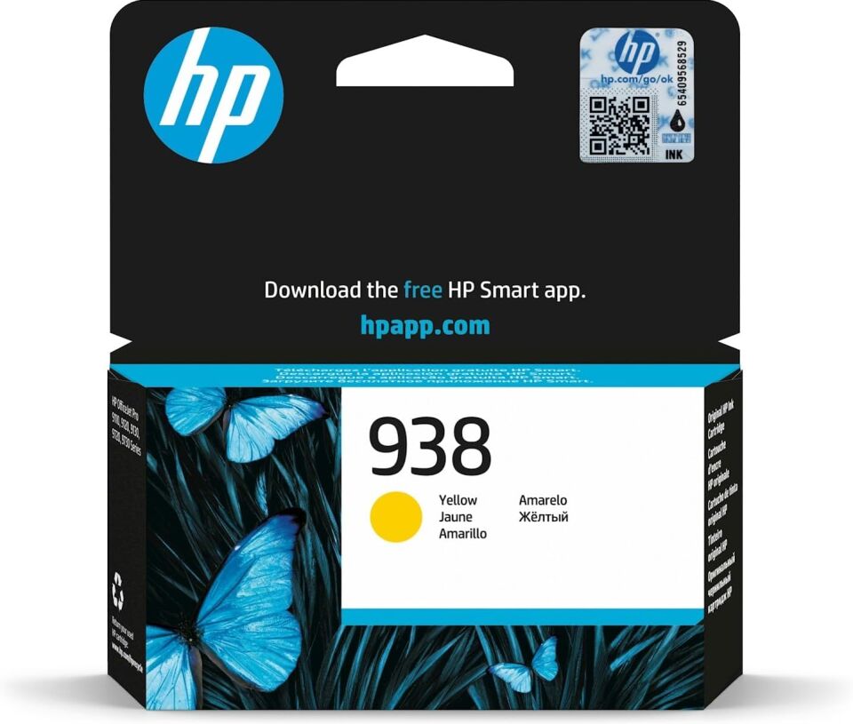Hp 938 Sarı Kartuş