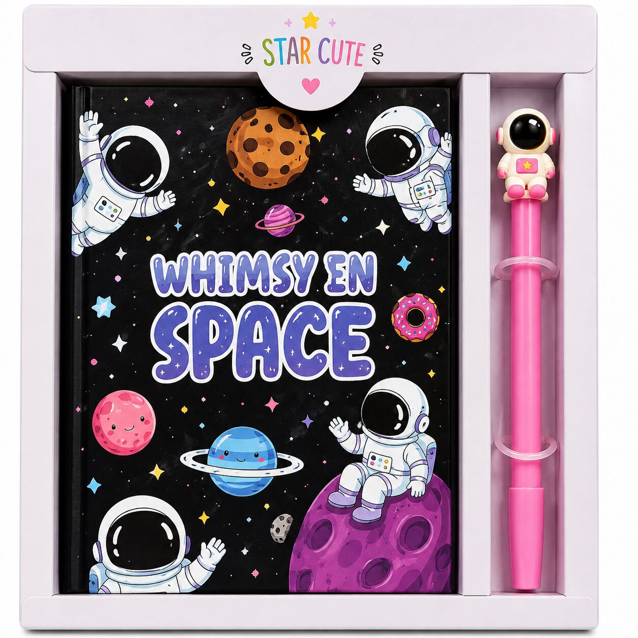 Taros Unick Color Space Adventure Kalemli Kilitli Hatıra Defteri