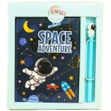 Taros Unick Color Space Adventure Kalemli Kilitli Hatıra Defteri