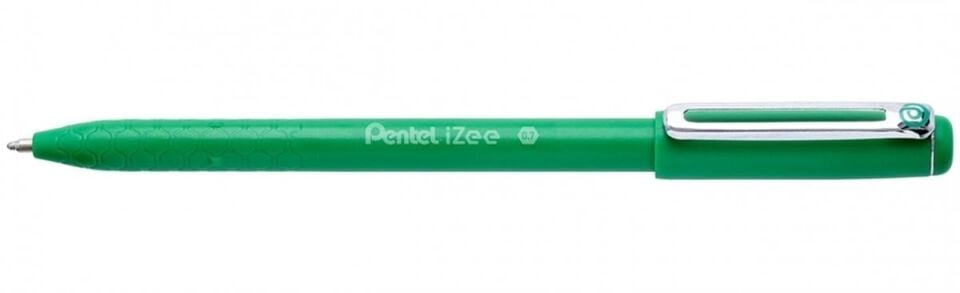 Pentel 0.7 Mm Yağ Bazlı Kapaklı  Roller Kalem İzee Yeşil