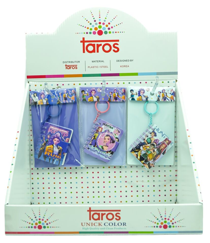 Taros Hunters Mini Not Defteri Anahtarlık
