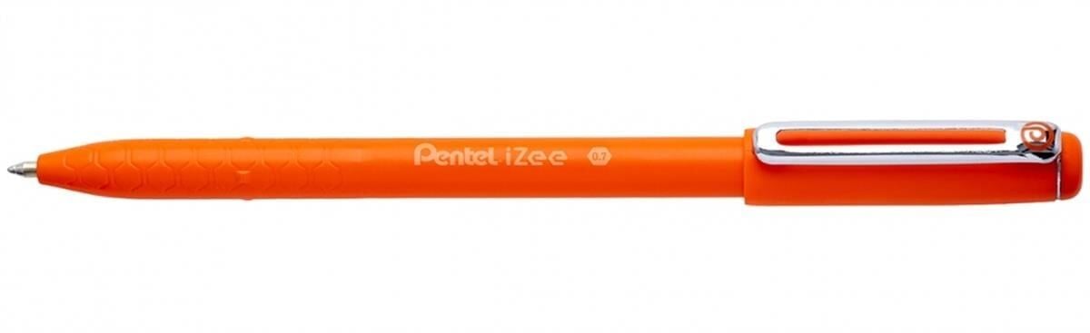Pentel 0.7 Mm Yağ Bazlı Kapaklı  Roller Kalem İzee Turuncu