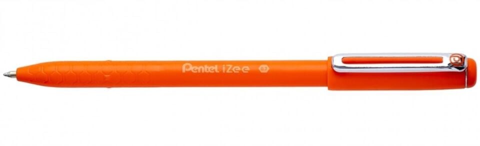 Pentel 0.7 Mm Yağ Bazlı Kapaklı  Roller Kalem İzee Turuncu