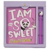 Taros Unicolor Smıle Anımals Kallemli Kilitli Hatıra Defteri