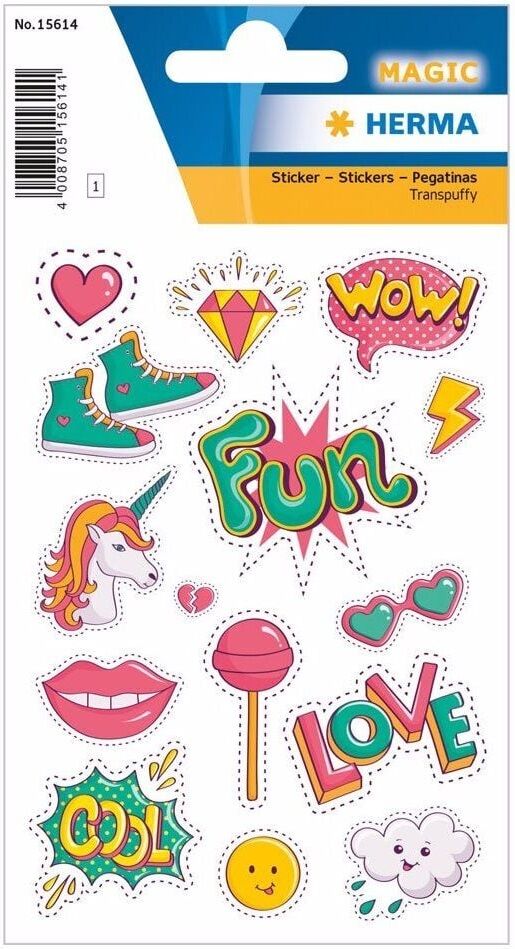 Herma Magıc Etıket Popüler Figürler