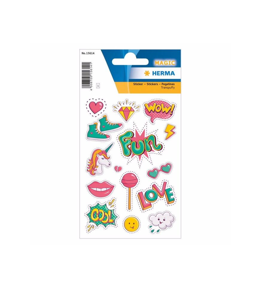 Herma Magıc Etıket Popüler Figürler