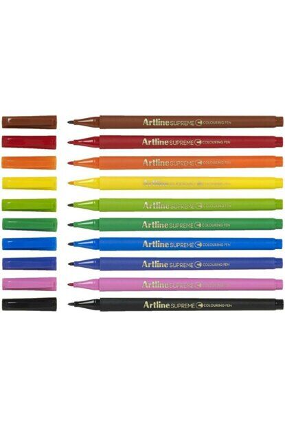 Artline Supreme Coloring Keçe Uçlu Kalem Uç:0,6 Mm Krom Sarı