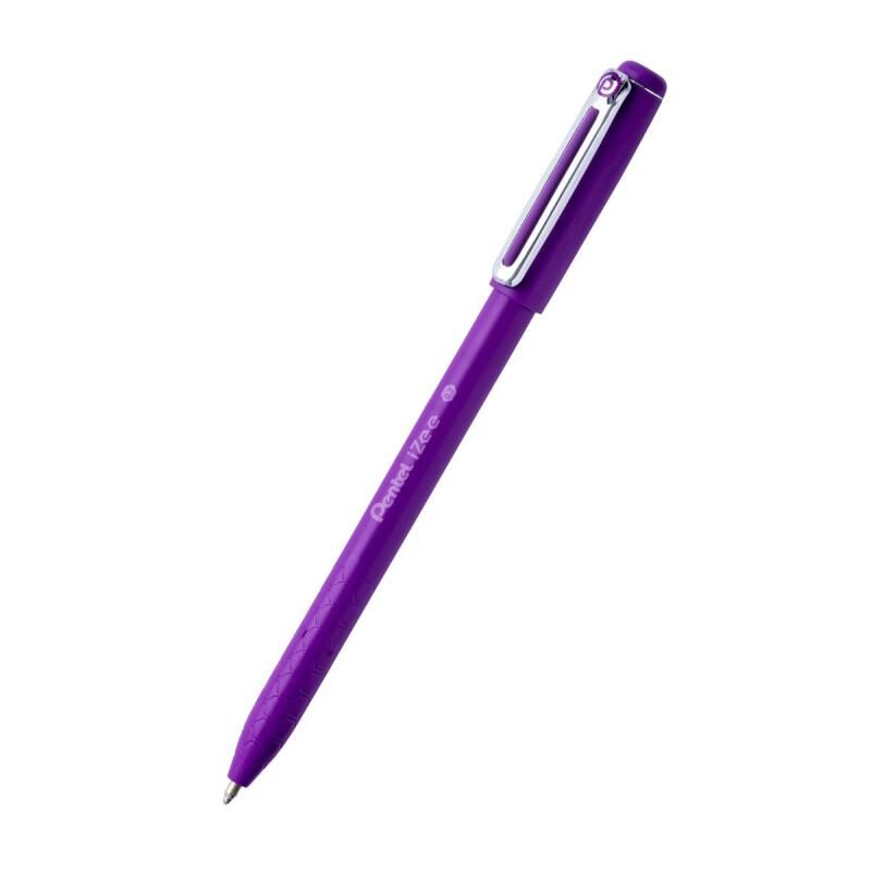Pentel 0.7 Mm Yağ Bazlı Kapaklı  Roller Kalem İzee Mor