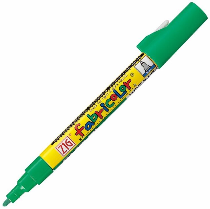 Zig Fabrıcolor Kumaş Kalemi Pfc-20 040 Green