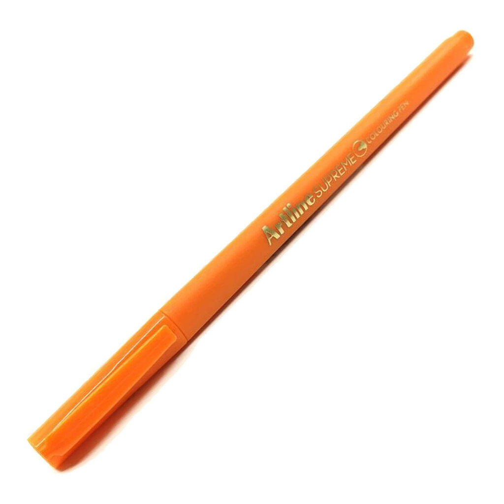 Artline Supreme Coloring Keçe Uçlu Kalem Uç:0,6 Mm Koyu Turuncu