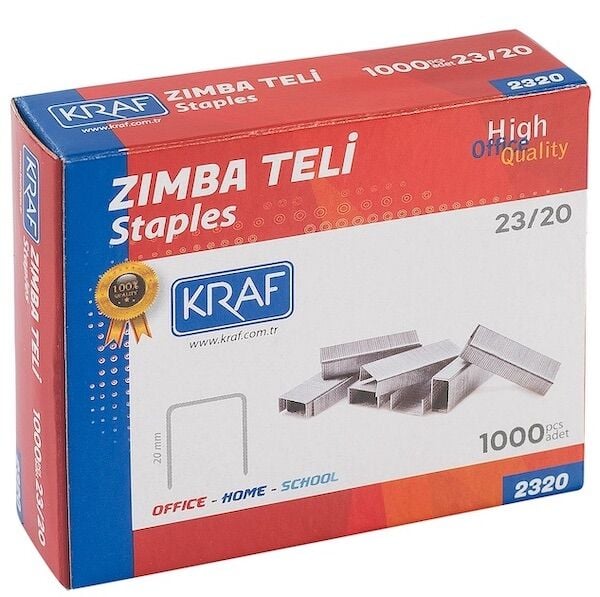 Kraf Zımba Teli 23/20 1000 Li 2320