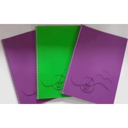 Keskin A4 72 Yaprak Düz PP Kapaklı Spralli Basic Defter