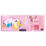 Taros Unick Color 3D Kabartmalı Unicorn 2 Gözlü Kalemkutu