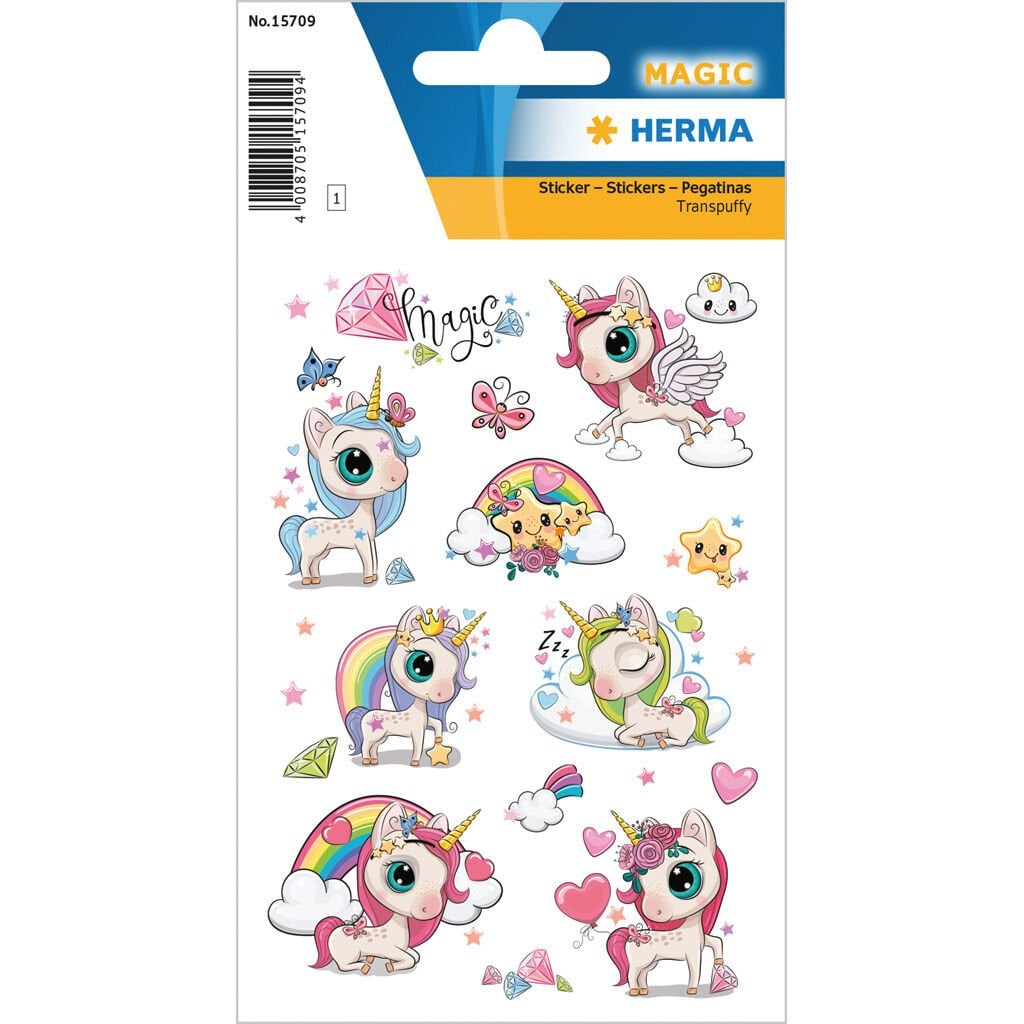 Herma Magic Unıcorn Puffy