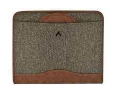 Önder Exculısıve Gizli Saplı Çift Fermuarlı Evrak Kahve