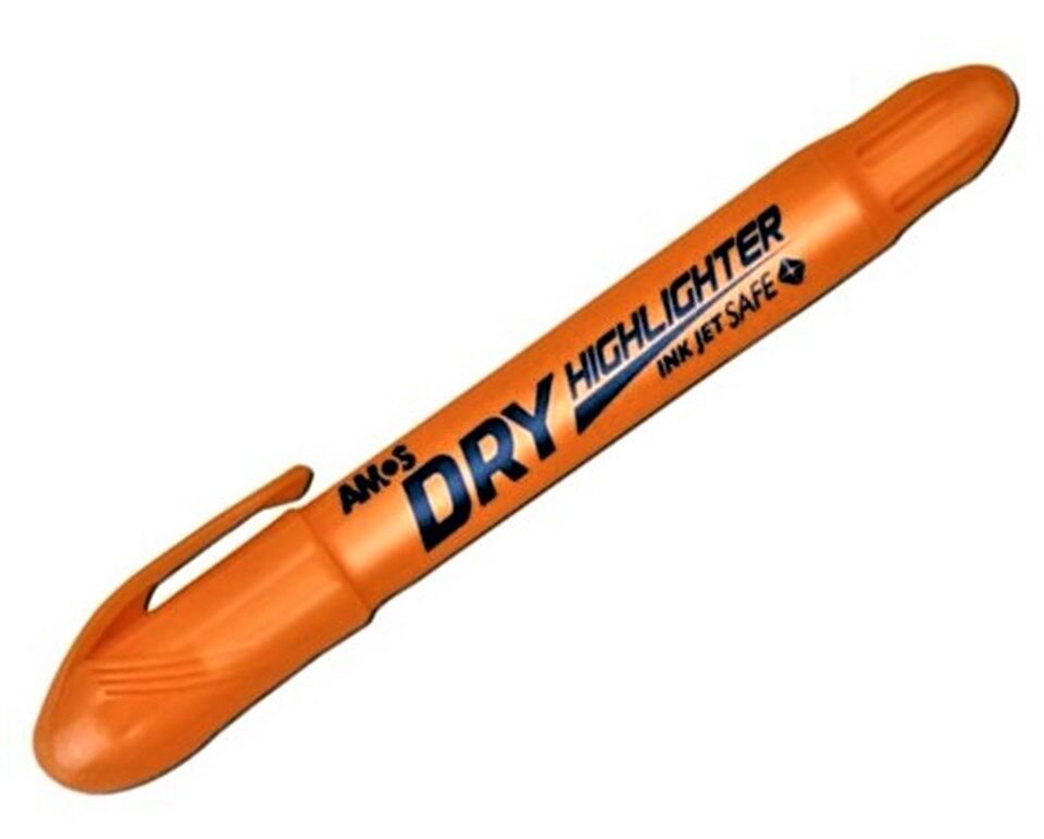 Amos Kalem Fosforlu Jel Dry Hl Turuncu