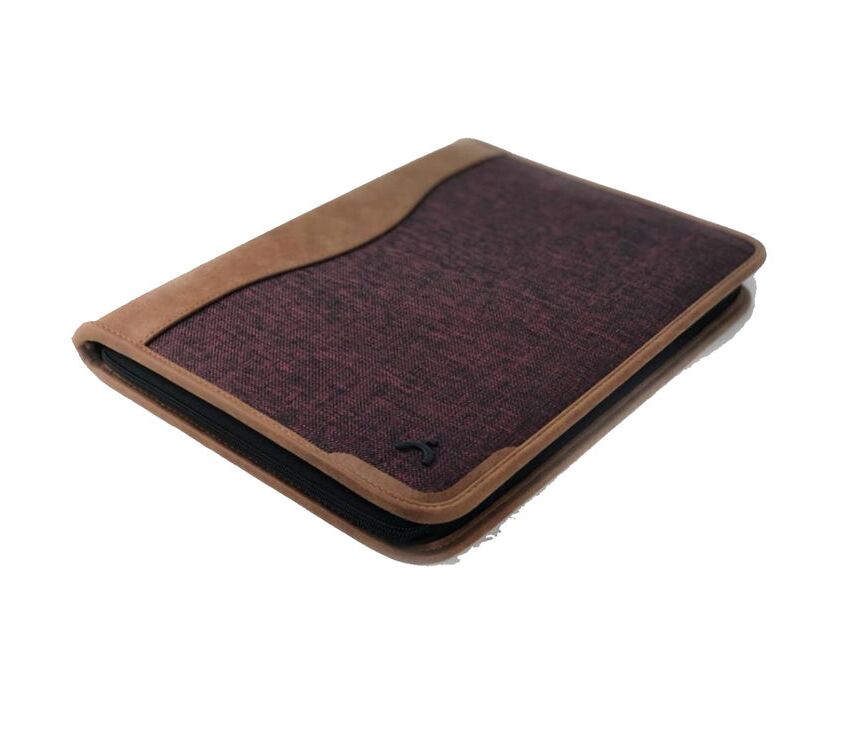 Önder Exculısıve A4 Fermuarlı El Portföyü Bordo    