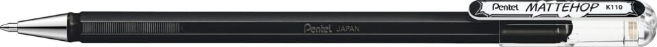 Pentel 1.0 Mm Parlak Jel Roller Kalem Siyah