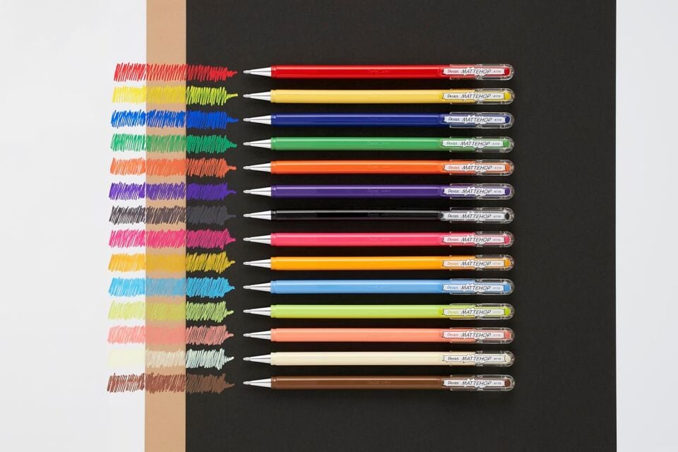 Pentel 1.0 Mm Parlak Jel Roller Kalem Kırmızı