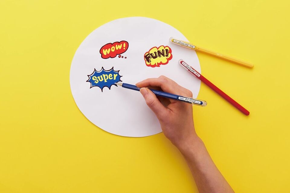 Pentel 1.0 Mm Parlak Jel Roller Kalem Kırmızı