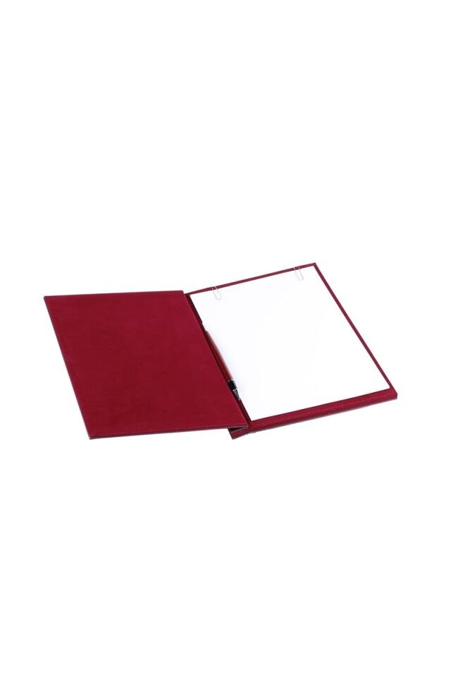 2K İmza Dosyası 3 Bölmeli 25x32 Cm Bordo