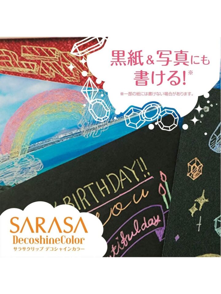 Zebra Sarasa Clip Decoshine 5 Li