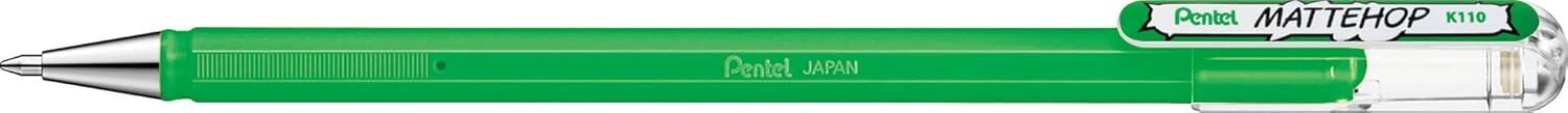 Pentel 1.0 Mm Parlak Jel Roller Kalem Yeşil
