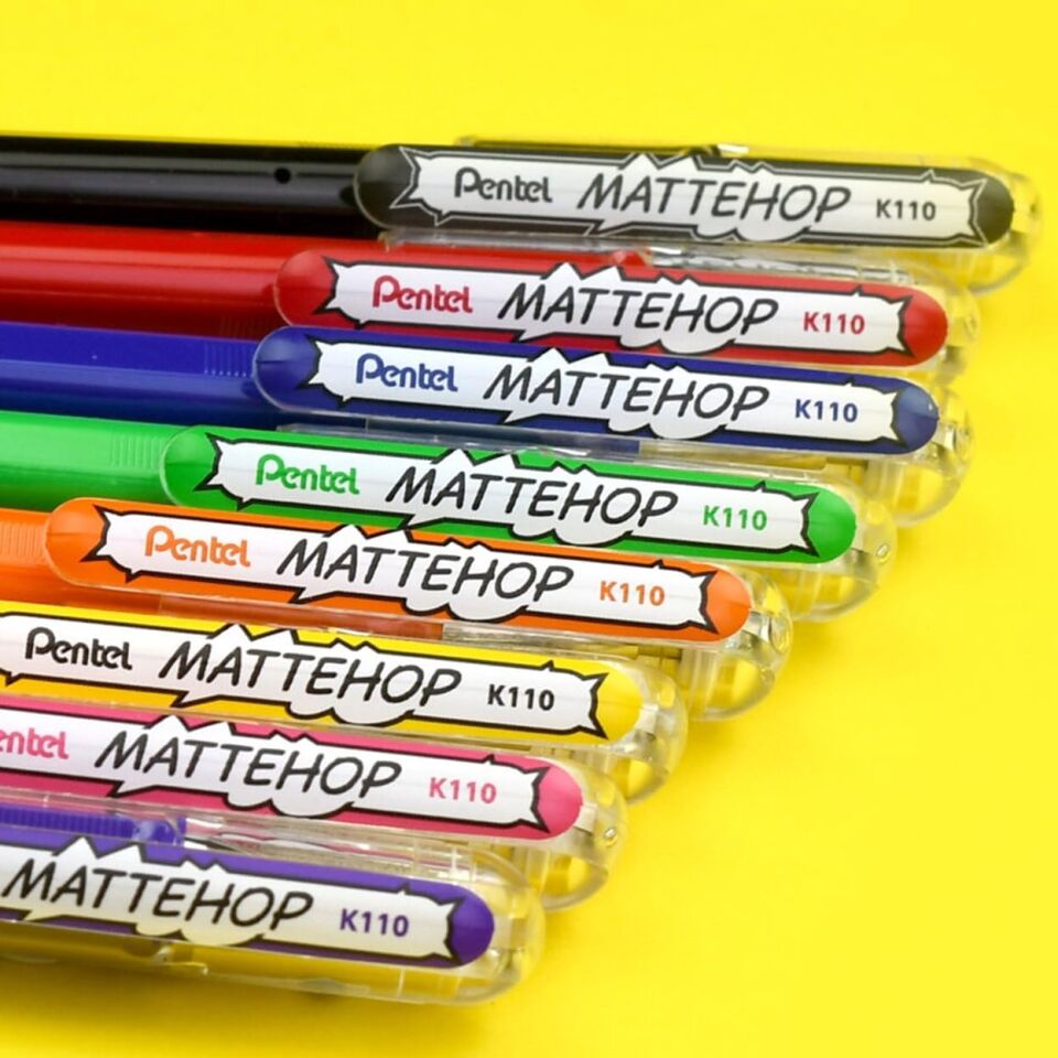 Pentel 1.0 Mm Parlak Jel Roller Kalem Yeşil