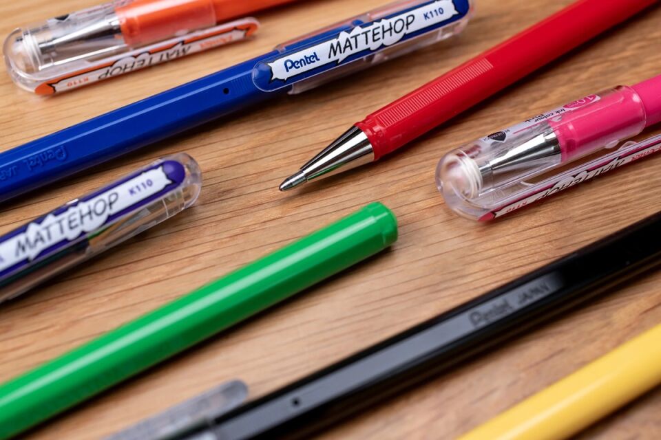 Pentel 1.0 Mm Parlak Jel Roller Kalem Turuncu