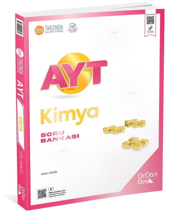 ÜçDörtBeş Ayt Kimya Soru Bankası