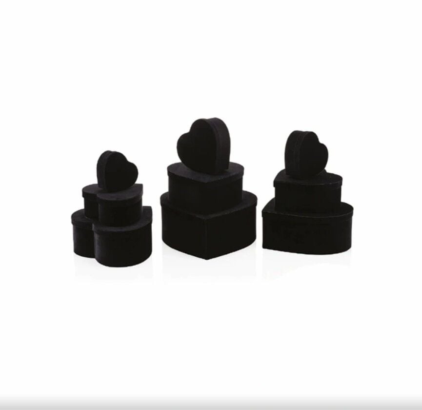 Gıpta Milla Black Kalp Kutu No 6