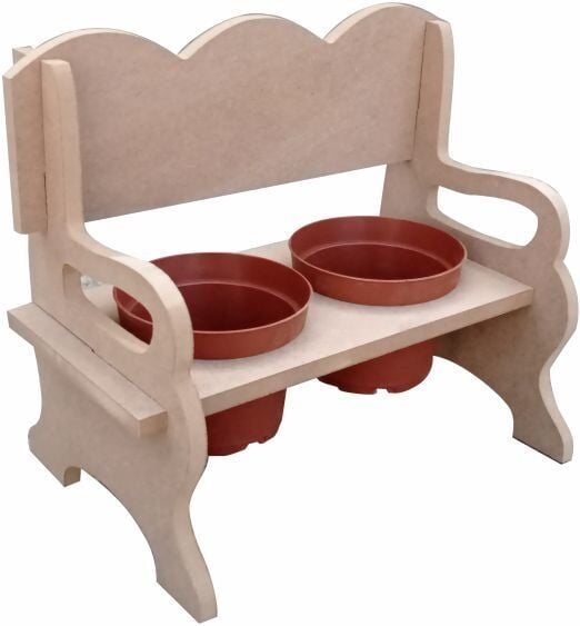 Baykon Ahşap Bank Çiçeklik Çiftli