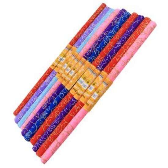 Lino Elyaf Kağıt Simli 6 Renk 60x60 Cm