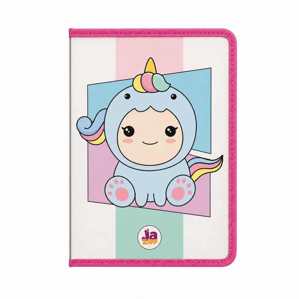 Önder Jazipp Fermuarlı Dosyalama Çantası Unicorn
